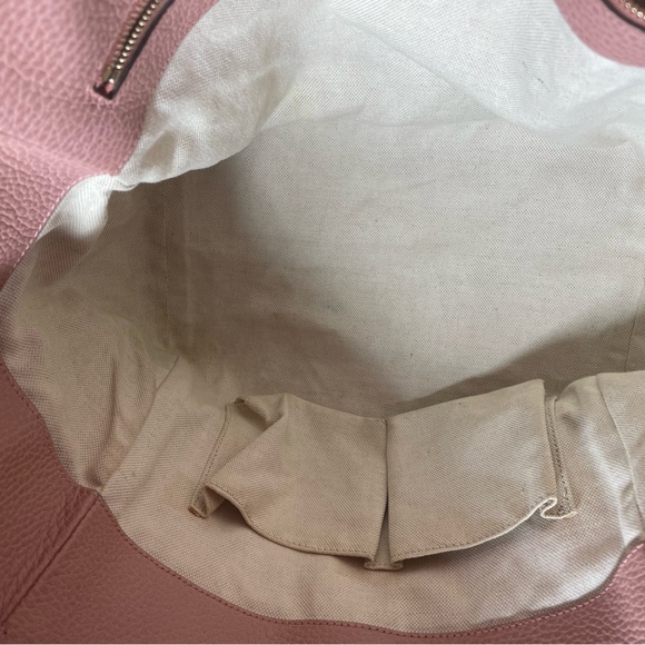 Gucci Pink Leather Tote Bag - Picture 3 of 13